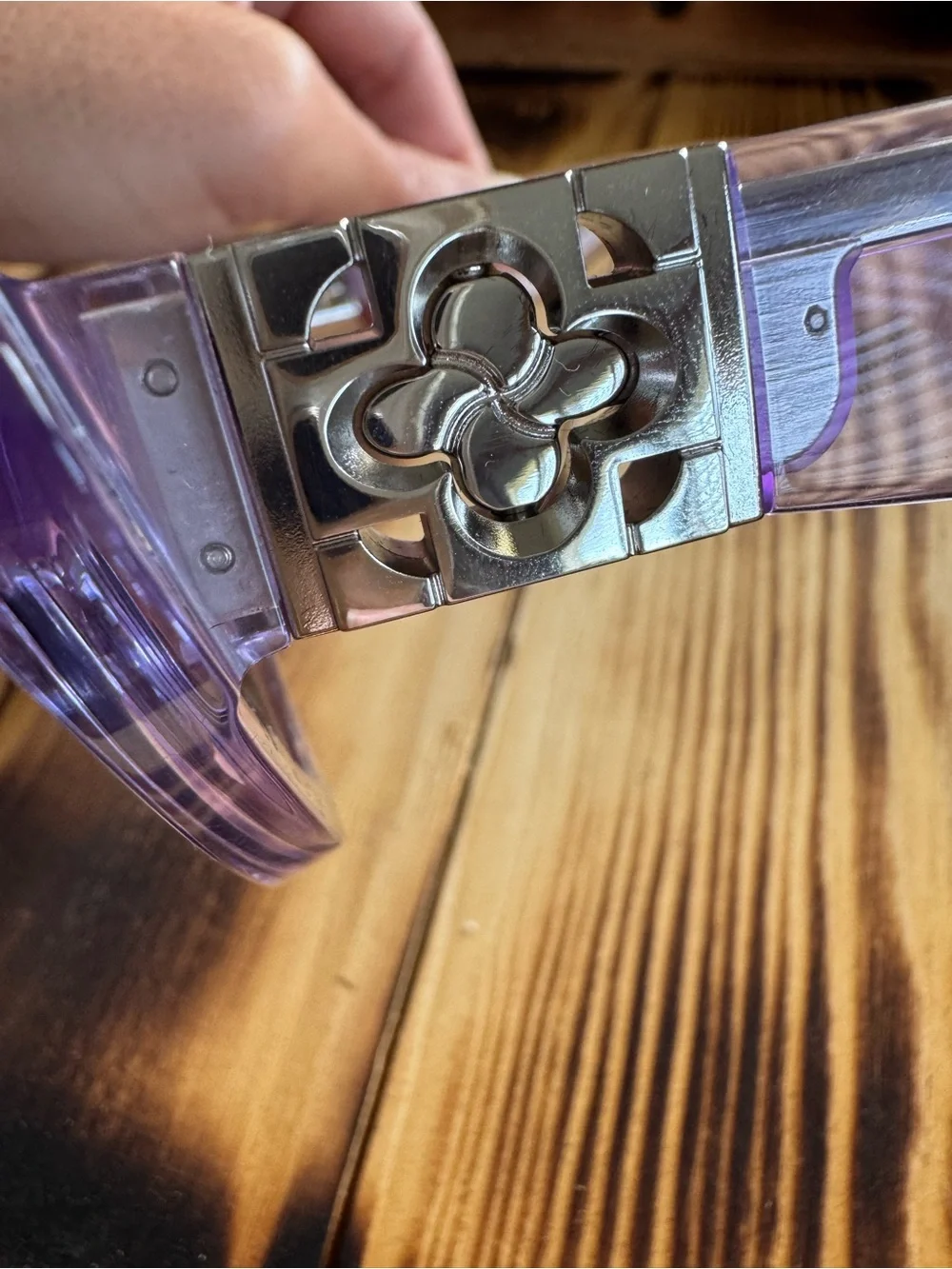 Burberry Lavender Cat-Eye Sunglasses